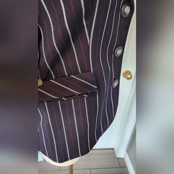 XXI Pinstripe Blazer - Sz Small - Picture 2 of 10